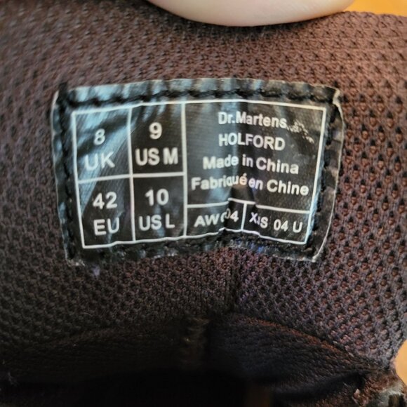 Doc Dr Martens HOLFORD Waterproof Boots Mens 9 Brown‎ Leather Womens 10 - Picture 5 of 7